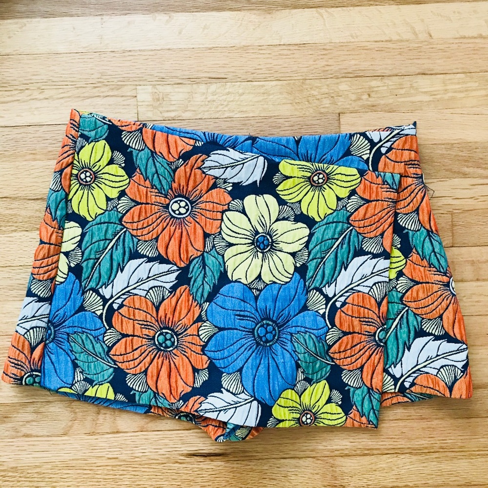 Floral Print Zara Skort